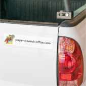 Pyjama- u. Kaffee-Autoaufkleber Autoaufkleber (Auf Lkw)