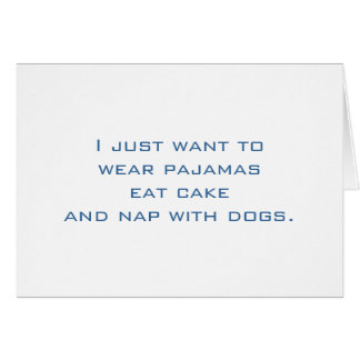 Pyjamas, Kuchen, Nickerchen, Hunde