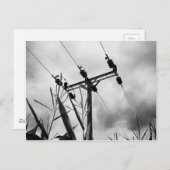 Pylon Postkarte (Vorne/Hinten)