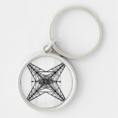 Pylon-Schlüsselanhänger/Keyring Schlüsselanhänger (Vorne)