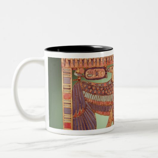 PylonBrust verziert mit dem Geier Zweifarbige Tasse (Links)