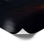 Pylons in Dusk Poster (Ecke)