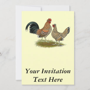 Pyncheon Bantams Einladung