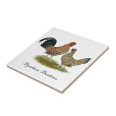 Pyncheon Zwerghühner Fliese (Seite)