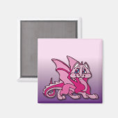 Pynky der Drache Magnet (Vorderseite/Rückseite)