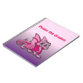 Pynky der Drache Notizblock (Linke Seite)