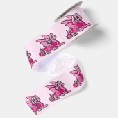 Pynky der Drache Satinband (Rückseite)