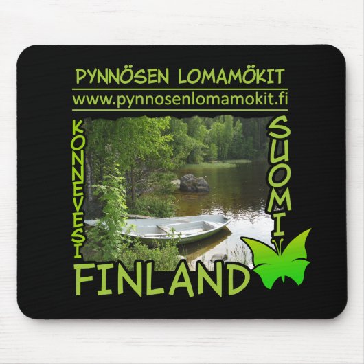Pynnösen Lomamökit mousepad (Vorne)
