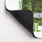 Pynnösen Lomamökit mousepad (Ecke)