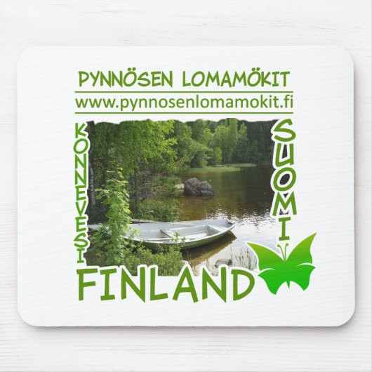 Pynnösen Lomamökit mousepad (Vorne)