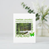 Pynnous Lomamökit postcard - anpassen Postkarte (Stehend Vorderseite)