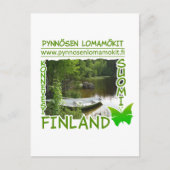 Pynnous Lomamökit postcard - anpassen Postkarte (Vorderseite)