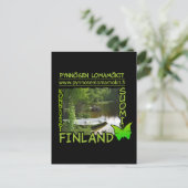 Pynnous Lomamökit postcard - anpassen Postkarte (Stehend Vorderseite)