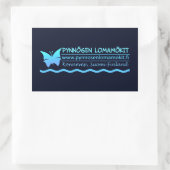 Pynnous Lomamökit stickers - anpassen (Tasche)