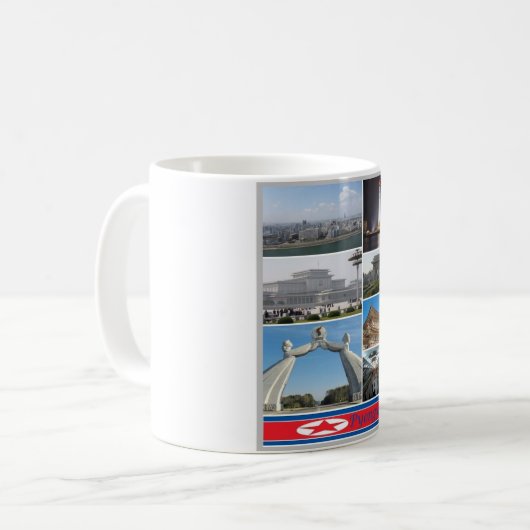 Pyongyang - Nordkorea - Kaffeetasse (Vorderseite Links)