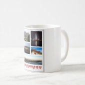 Pyongyang - Nordkorea - Mosaik - Kaffeetasse (VorderseiteRechts)