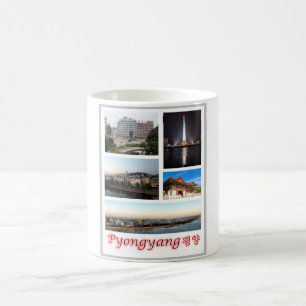 Pyongyang - Nordkorea - Mosaik - Kaffeetasse