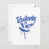 Pyotr Ilyich Tchaikovsky, SWAN LAKE Postkarte (Vorne/Hinten)