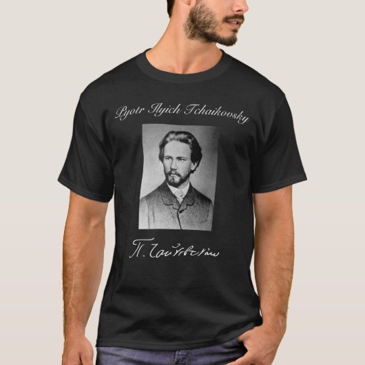 PYOTR ILYICH TCHAIKOVSKY T-Shirt (Vorderseite)