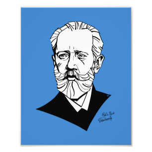 Pyotr Tchaikovsky Fotodruck