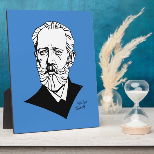 Pyotr Tchaikovsky Fotoplatte (Seite)