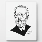 Pyotr Tchaikovsky Fotoplatte (Vorderseite)
