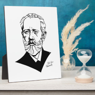 Pyotr Tchaikovsky Fotoplatte