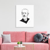 Pyotr Tchaikovsky Leinwanddruck (Insitu (Wohnzimmer))