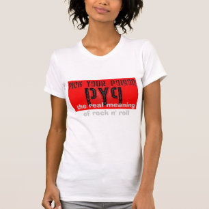 pyp, die wirkliche Bedeutung von Rock n Rolle T-Shirt