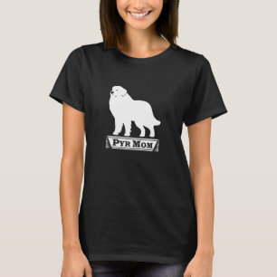 Pyr Mama Große Pyrenäen T - Shirt