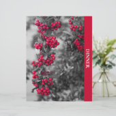 Pyracantha-Beeren-Abendessen-Rezept-Trenner (Stehend Vorderseite)