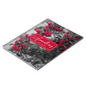 Pyracantha-Beeren-Spiralblock Notizblock (Linke Seite)