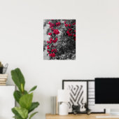 Pyracantha-Beeren-Wandkunstposter Poster (Heimbüro)