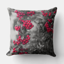 Pyracantha-Beeren-Wurfkissen