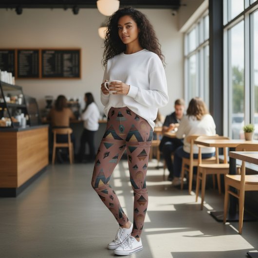 Pyramid All-Over-Print-Leggings Leggings