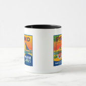 Pyramid Apple Label - Penticton B.C. Kanada Tasse (Zentrum)