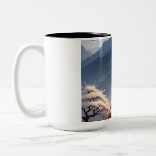 Pyramid Blossom Zweifarbige Tasse (Links)