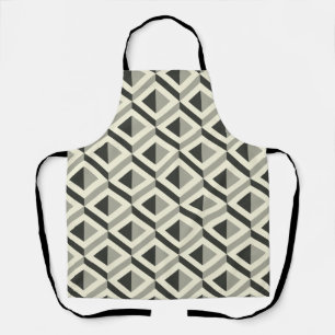 Pyramid Cube All-Over Print Schürze