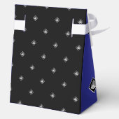 Pyramid Cube Blk White Deep Blu Geschenkschachtel (Rückseite)