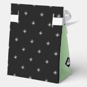 Pyramid Cube Blk White Minze Green Geschenkschachtel (Rückseite)