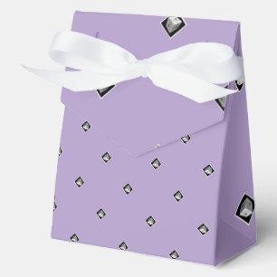 Pyramid Cube Repeat Lilac Geschenkschachtel