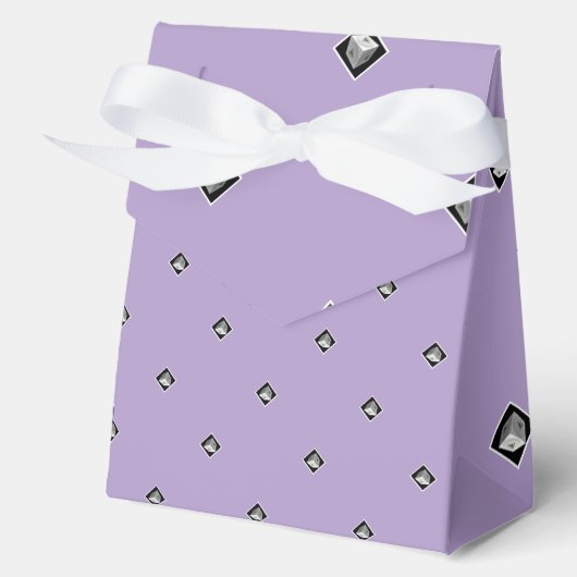 Pyramid Cube Repeat Lilac Geschenkschachtel (Vorderseite)
