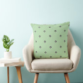 Pyramid Cube Repeat Mint Green Kissen (Stuhl )