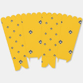 Pyramid Cube Repeat Yellow Geschenkschachtel (Ungeklappt)