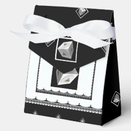 Pyramid Cube Schwarz-weiß Geschenkschachtel