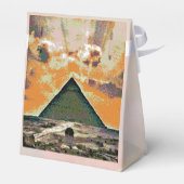 Pyramid Gift Bag Geschenkschachtel (Rückseite)