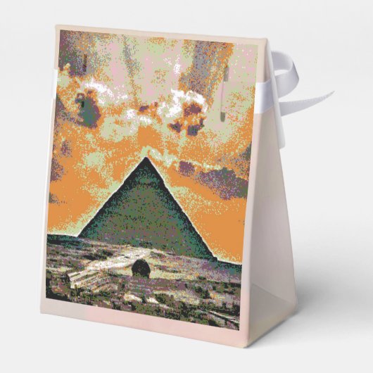 Pyramid Gift Bag Geschenkschachtel (Rückseite)