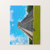 Pyramid Kukulcan Chichenitzá Mexiko. Puzzle (Vertikal)
