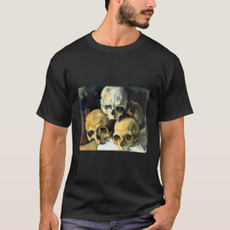 Pyramid of Skulls Französischer Post-Impressionist T-Shirt