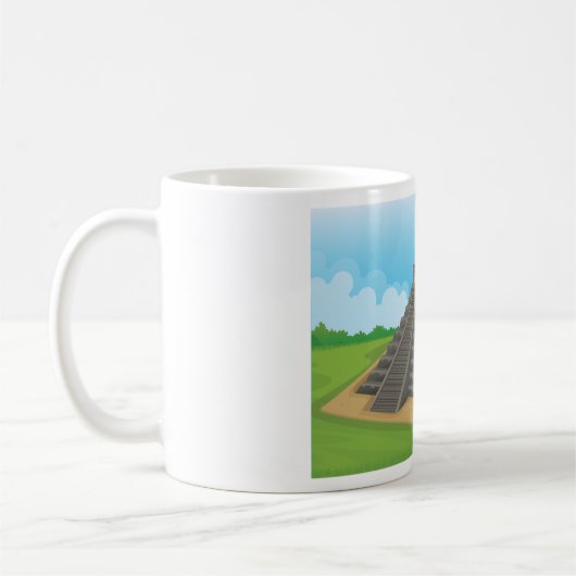 Pyramid of The Sun Mug Kaffeetasse (Links)